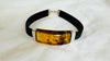 Amber & Silver Bracelet. Mexican Amber. Men's Gift. 0408