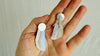 Blue Lace Agate Druzy Earrings. Sterling Silver. 2499