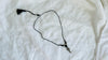 Old Amulet Necklace. Toothpick! Antique. India. Sterling Silver. 1028