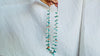 Santo Domingo Turquoise and Coral Necklace . Native American.
