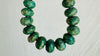 Guatemalita Jade Necklace. Sterling Silver.