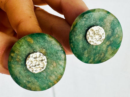 Guatemalita Earrings. Sterling Silver Posts. 2832. Scratch N Dent