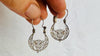 Filigree Hoop Earrings. Oaxaca. Sterling Silver. Mexico. Frida Kahlo. 2828