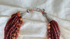 Carnelian Necklace with Ancient Beads. Multi Strand. 1387
