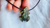 Labradorite Frog Necklace. Handcrafted Stone Pendant and Sterling Silver Jewelry. 4266