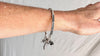 Silver Charm Bracelet. Karen Hill Tribe of Thailand. 0513