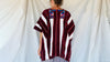 Vintage Oxchuc Mexican Huipil. Vibrant Mayan Textile.