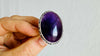 Amethyst Botanicals Ring. Size 7. Stupendously Crafted Sterling Silver. 4137