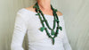 Guatemalita Necklace | Mayan Jade Reproduction Jewelry | Handmade Guatemalan Artisan Accessory.