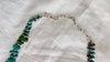 Turquoise and Sterling Necklace. 1251