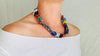 Berber Seed Bead Necklace. Vintage Moroccan Jewelry. 2547