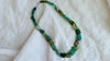 Ancient Roman Glass Necklace. Handmade Designer Jewelry. 2753