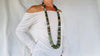 Mayan Guatemalita Jade Heishi Necklace. Guatemalan.