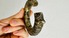 Pair Vintage Tribal Cuff Bracelet. India. 2794