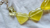 Citrine Heart Necklace. Maximalist Designer Jewelry. Handcrafted with Sterling Silver.