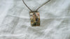 Abalone Necklace. Kewa Pueblo. Sterling Silver Pendant. Native American Jewelry. 2629