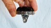 Amber Botanicals Ring. Sterling Silver. Adjustable Size. AMB-2