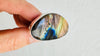 Oversized Labradorite Ring. Adjustable Sterling Silver Shank. Handmade Designer Jewelry. 4017