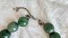 Aventurine Spheres Necklace. Sterling Silver. Adjustable. 1163