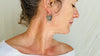 Mazahua Flower Earrings. Sterling Silver. Arracadas. Mexico. Frida Kahlo. 2790