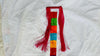 Rainbow Yalalag Huipil from Oaxaca. Handmade Tunic. Mexico.