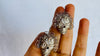 Oaxaca Skull Earrings I Sterling Silver Calavera from Mexico I Frida Kahlo Inspired Jewelry