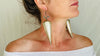 Hmong Tribal Earrings. Super Spikey Jewelry. 4277