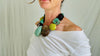 Gemstone and Sterling Silver Necklace. Atelier Aadya.