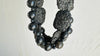 Black Multi-Strand Necklace. La Llorona. Obsidian, Lava Rock, Barro Negro.