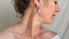 Fat Hoop Earrings India. Sterling Silver. 1075