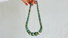 Guatemalita Jade Necklace. Handmade Mayan Jewelry. Sterling Silver.