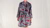 Cotton Velvet Printed Robe. Luxe Robe.