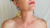 Amber & Bird Earrings. Sterling Silver. 2368