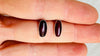 Red Amber Post Earrings. Sterling Silver from Mexico. 4352
