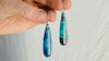 Chrysocolla and Sterling Silver Earrings. Atelier Aadya. 2694