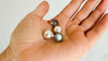 Labradorite Post Earrings. 1392