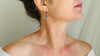 Mexican Love Bird Earrings. Cast Sterling Silver Jewelry from Oaxaca. 2400
