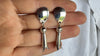 Squash Blossom Earrings. Handcrafted Sterling Silver Jewelry. Southwestern Style, 2580
