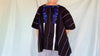 Vintage Oxchuc Mexican Huipil. Vibrant Mayan Textile.