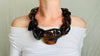 Huge Amber Beaded Necklace. Mexican Amber. Handcrafted Dramatic and Gorgeous! IN COMPLIANCE with Etsy regulations.