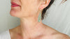 Melting Quartz Crystal Earrings. Asymmetrical Sterling Silver Jewelry. 2703