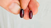 Red Amber Post Earrings. Sterling Silver from Mexico. 4352