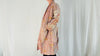 Vintage Kantha Wrap Jacket. Kimono Style. All Cotton Hand Quilted. 4366