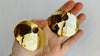 Gold Plated Hoop Earrings. Sterling Silver. Atelier Aadya. 0442