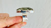 Oversized Faceted Prasiolite Cocktail Ring | Handmade Adjustable Sterling Silver | Unique Gemstone Jewelry. 4189