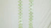 Long Serpentine Necklace. Handmade Beaded Jewelry. Beautiful Green Stone. Statement Necklace.