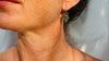 Guatemalan Jade Earrings. Sterling Silver. 4408