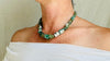 Ancient Roman Glass Necklace. Handmade Designer Jewelry. 2753