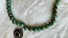 Guatemalita and Berber Silver Necklace. Jadeite. 2072