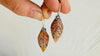 Jasper Leaf Earrings. Sterling Silver Handmade Jewelry. Atelier Aadya. 2254